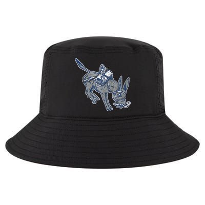 Colorado School Of Mines Orediggers Distressed Primary Cool Comfort Performance Bucket Hat