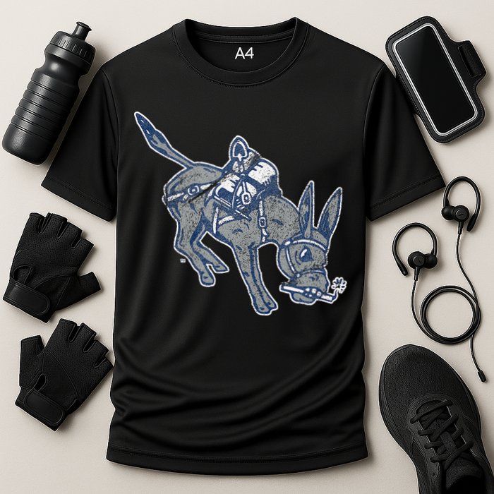 Colorado School Of Mines Orediggers Distressed Primary Performance Shirt