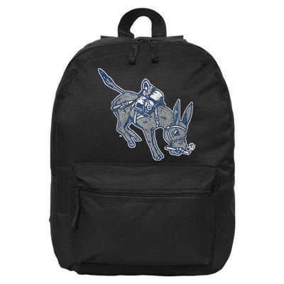 Colorado School Of Mines Orediggers Distressed Primary 16 in Basic Backpack
