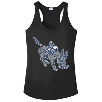 Colorado School Of Mines Orediggers Distressed Primary Ladies PosiCharge Competitor Racerback Tank
