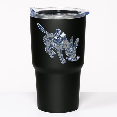 Colorado School Of Mines Orediggers Distressed Primary Tumbler
