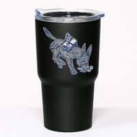 Colorado School Of Mines Orediggers Distressed Primary Tumbler