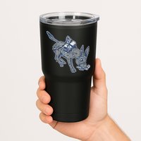 Colorado School Of Mines Orediggers Distressed Primary Tumbler