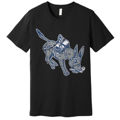 Colorado School Of Mines Orediggers Distressed Primary Premium T-Shirt