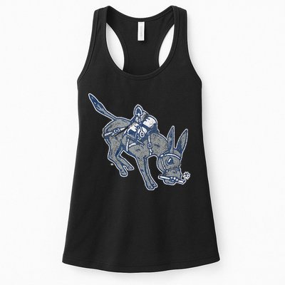 Colorado School Of Mines Orediggers Distressed Primary Womens Tank Top