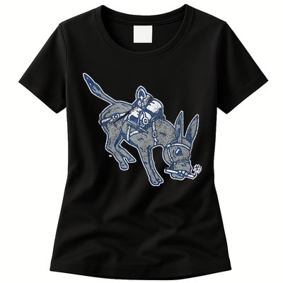 Colorado School Of Mines Orediggers Distressed Primary Womens T-Shirt