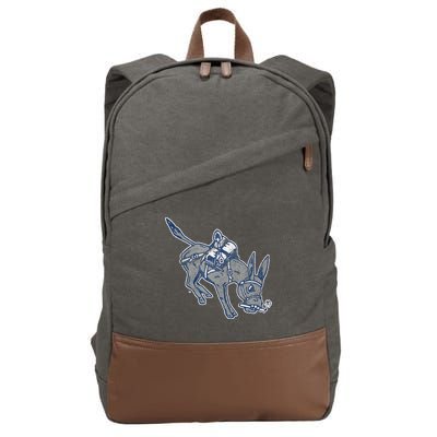 Colorado School Of Mines Orediggers Distressed Primary Cotton Canvas Backpack