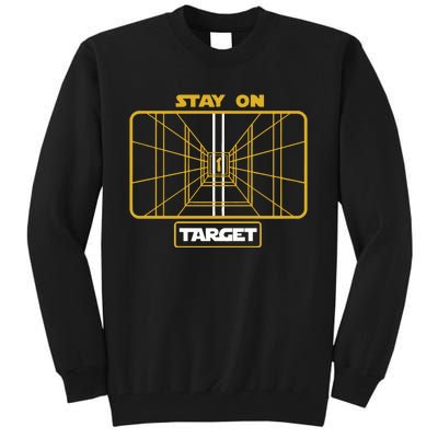 Cheeseheadtv Stay On Target Tall Sweatshirt