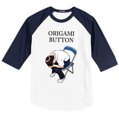 Chair Shinji Origami Button Baseball Sleeve Shirt