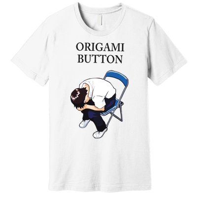 Chair Shinji Origami Button Premium T-Shirt