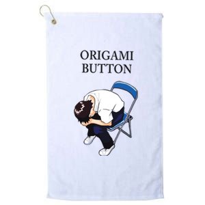 Chair Shinji Origami Button Platinum Collection Golf Towel