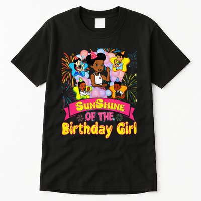 Cute SunShine of the Birthday Girl Tall T-Shirt