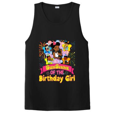 Cute SunShine of the Birthday Girl PosiCharge Competitor Tank