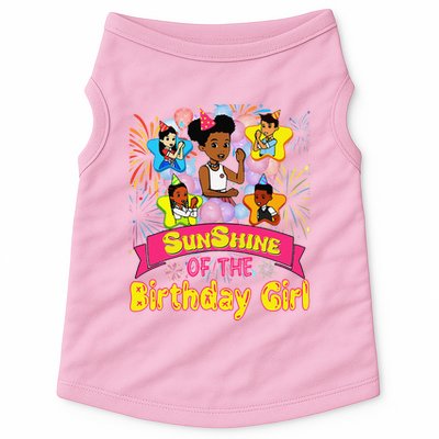Cute SunShine of the Birthday Girl Doggie Tank