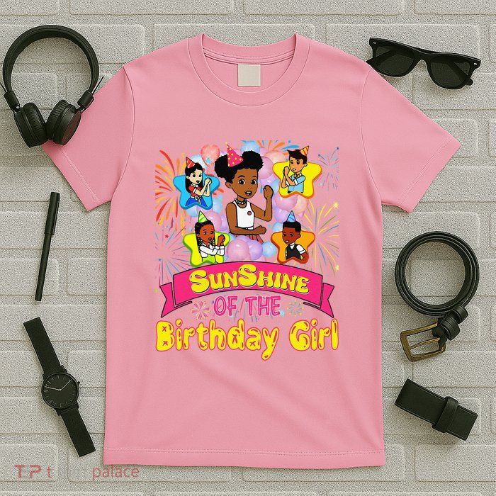 Cute SunShine of the Birthday Girl T-Shirt