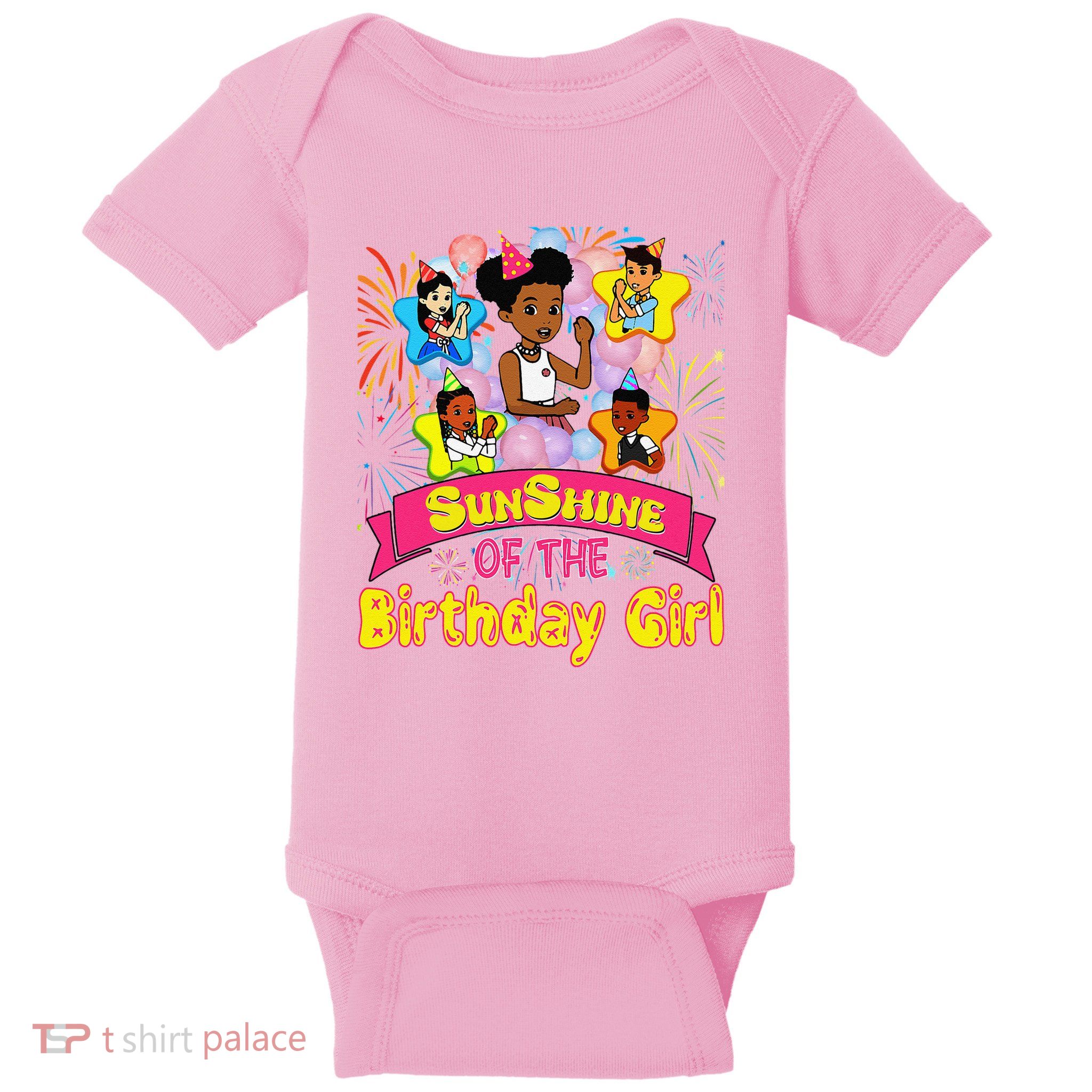 Cute SunShine of the Birthday Girl Baby Bodysuit