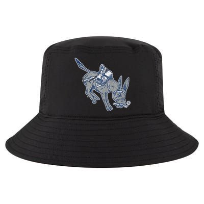 Colorado School of Mines Orediggers Distressed Primary Cool Comfort Performance Bucket Hat