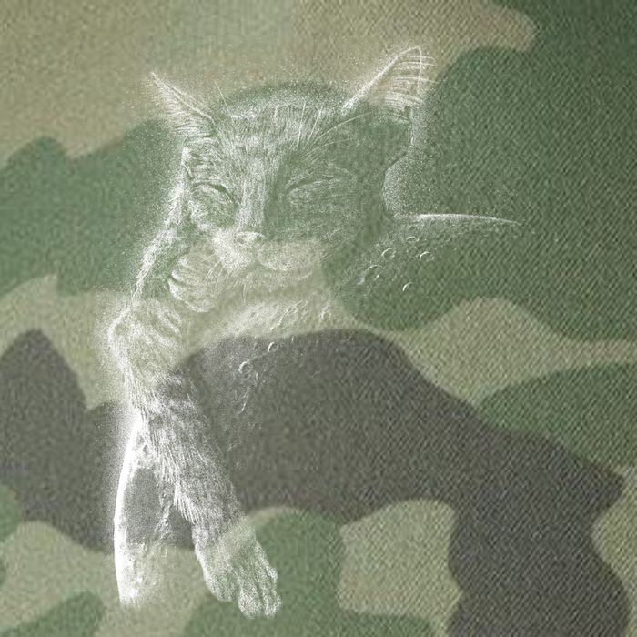 Cat Sleeping On The Moon Sketch Legacy Tie Dye Trucker Hat
