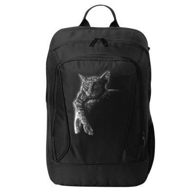Cat Sleeping On The Moon Sketch City Backpack