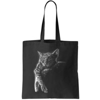 Cat Sleeping On The Moon Sketch Bag