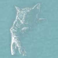 Cat Sleeping On The Moon Sketch Sueded Cloud Jersey T-Shirt