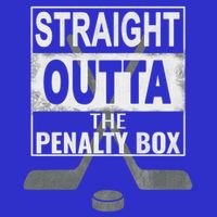 Cool Straight Outta The Penalty Box Hockey Player Themed Cool Gift 16 in Basic Backpack
