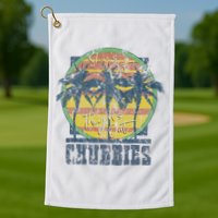 Chubbies Sky’S Out Thighs Out Vintage Retro Beach Golf Towel