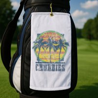 Chubbies Sky’S Out Thighs Out Vintage Retro Beach Golf Towel
