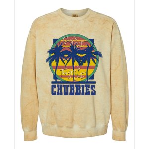 Chubbies Sky’S Out Thighs Out Colorblast Crewneck Sweatshirt