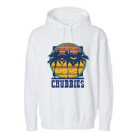 Chubbies Sky’S Out Thighs Out Garment-Dyed Fleece Hoodie