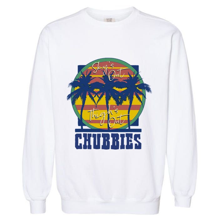 Chubbies Sky’S Out Thighs Out Garment-Dyed Sweatshirt