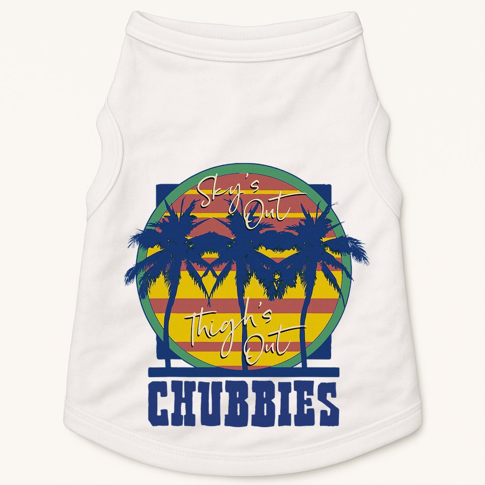 Chubbies Sky’S Out Thighs Out Doggie Tank