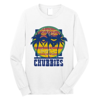 Chubbies Sky’S Out Thighs Out Long Sleeve Shirt