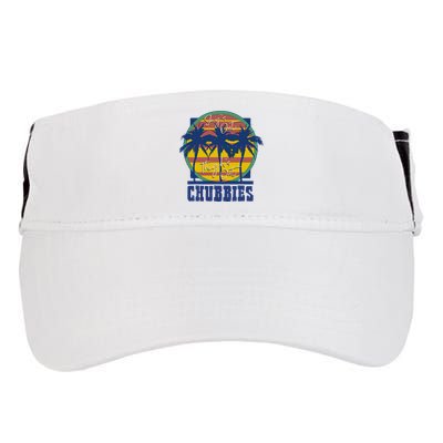Chubbies Sky’S Out Thighs Out Adult Drive Performance Visor