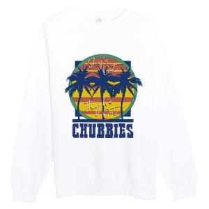 Chubbies Sky’S Out Thighs Out Premium Crewneck Sweatshirt