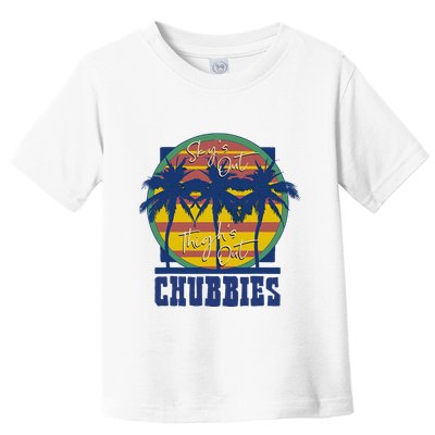 Chubbies Sky’S Out Thighs Out Toddler T-Shirt