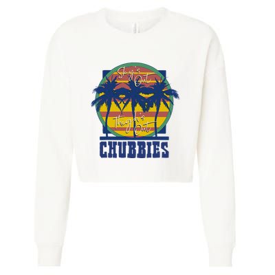 Chubbies Sky’S Out Thighs Out Cropped Pullover Crew