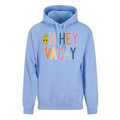 Cute Summer Oh Hey Vacay Gift Unisex Surf Hoodie