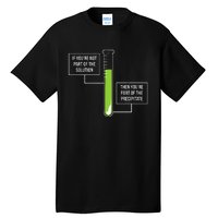 Chemistry Solution Or Precipitate Funny Chemist Tall T-Shirt