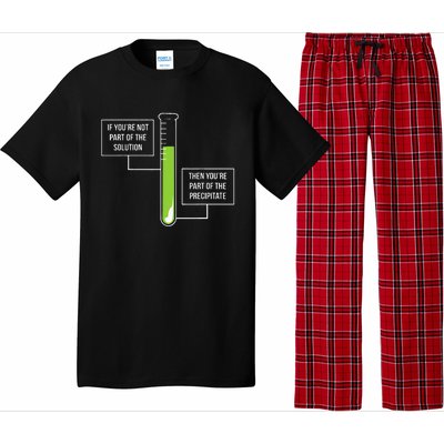 Chemistry Solution Or Precipitate Funny Chemist Pajama Set