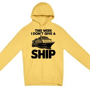 Cruise Ship Outfit Family Cruise Vacation Gift Premium Pullover Hoodie