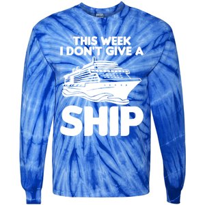 Cruise Ship Outfit Family Cruise Vacation Gift Tie-Dye Long Sleeve Shirt