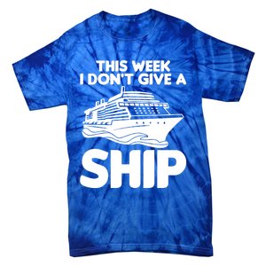 Cruise Ship Outfit Family Cruise Vacation Gift Tie-Dye T-Shirt