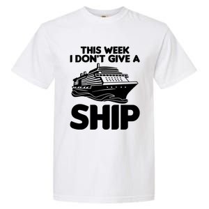 Cruise Ship Outfit Family Cruise Vacation Gift Garment-Dyed Heavyweight T-Shirt