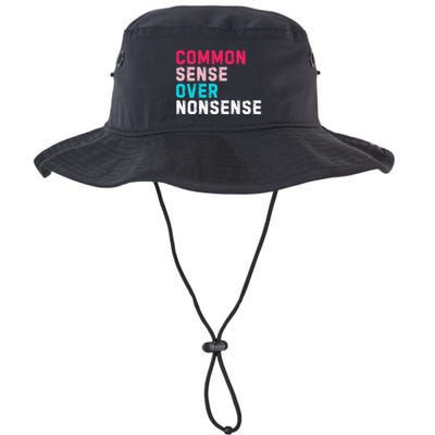 Common Sense Over Nonsense Bucket Hat