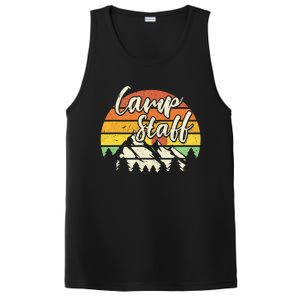 Camp Staff Outdoor Sunset Summer Camping PosiCharge Competitor Tank