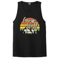 Camp Staff Outdoor Sunset Summer Camping PosiCharge Competitor Tank