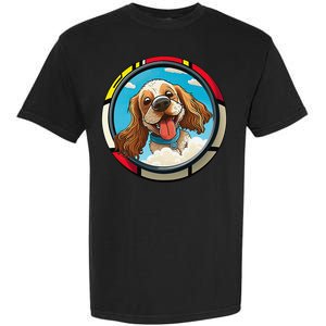 Cocker Spaniel Owner Cartoon of a Cocker Spaniel Garment-Dyed Heavyweight T-Shirt