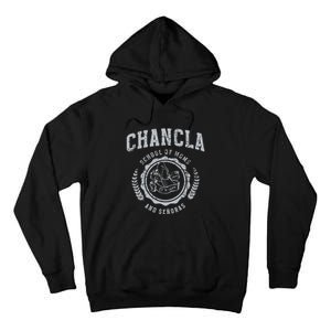 Chancla School Of Moms And Senoras Tall Hoodie