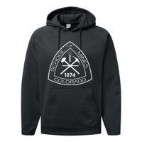 Colorado School Of Mines Orediggers Icon Performance Fleece Hoodie